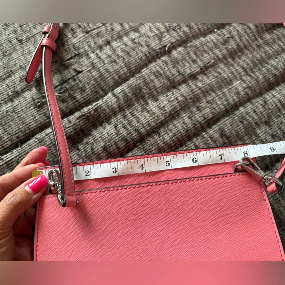Michael Kors Sheila Tea Rose Crossbody with Adjustable‎ Strap